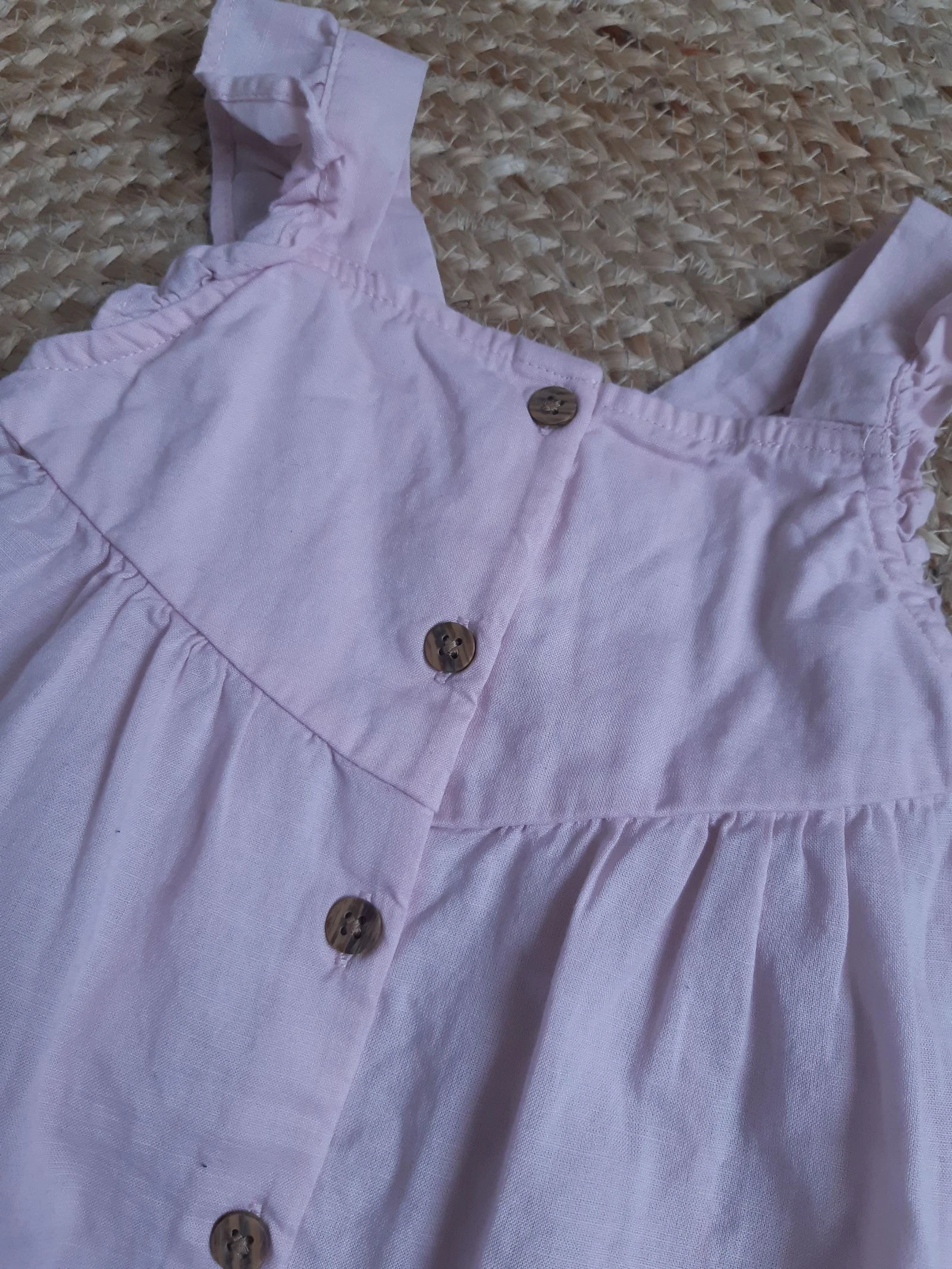 Pink Strappy Dress H&M 86 cm – photo 2